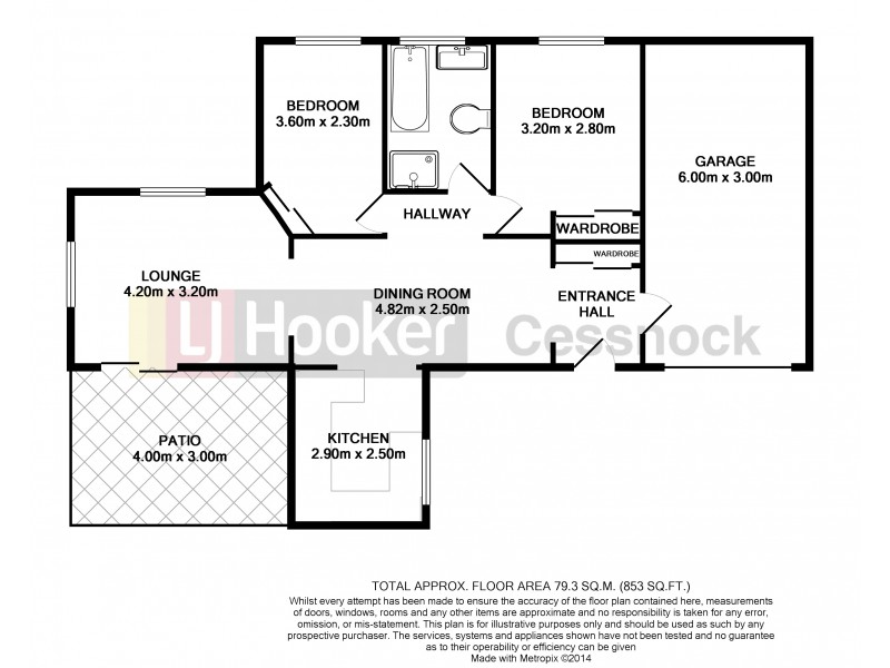 6/22 Hickey Street, Cessnock NSW 2325 Floorplan