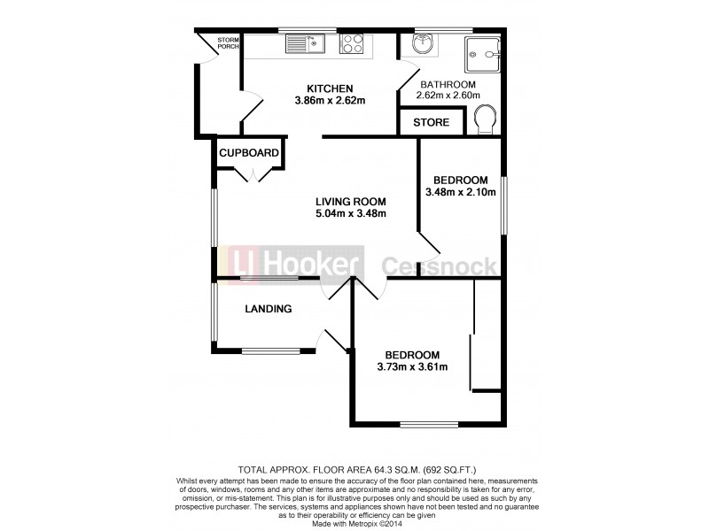 15 Greta Street, Aberdare NSW 2325 Floorplan