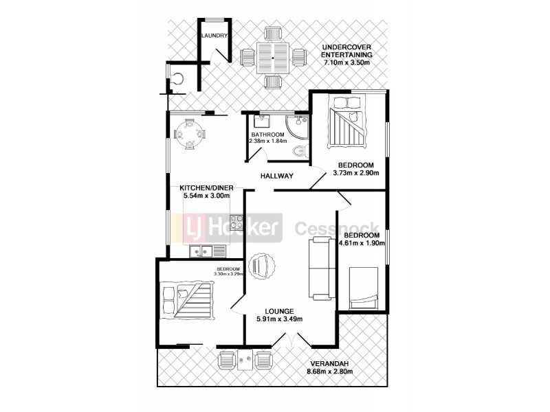 43 Fourth Street, Weston NSW 2326 Floorplan