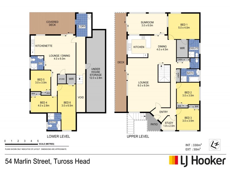 54 Marlin Street, Tuross Head NSW 2537 Floorplan