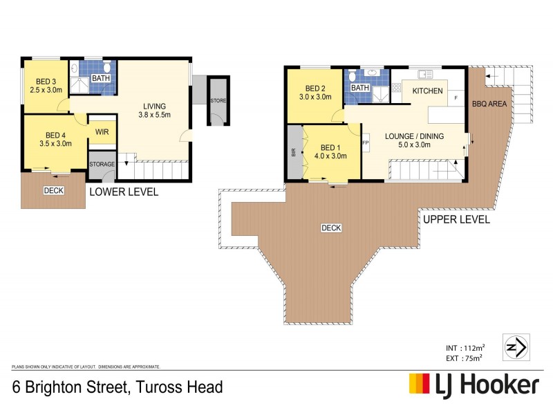 6 Brighton Street, Tuross Head NSW 2537 Floorplan