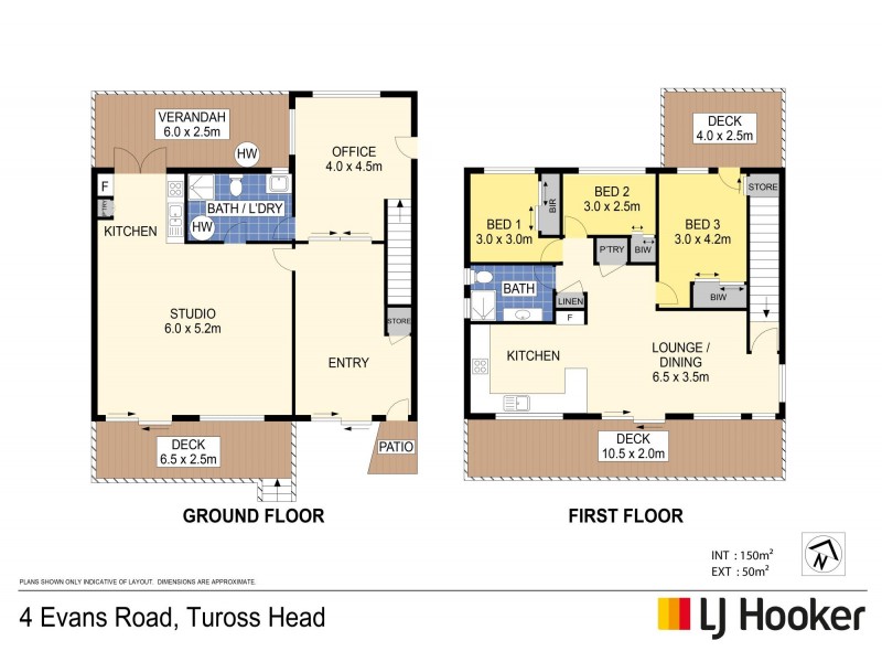4 Evans Road, Tuross Head NSW 2537 Floorplan