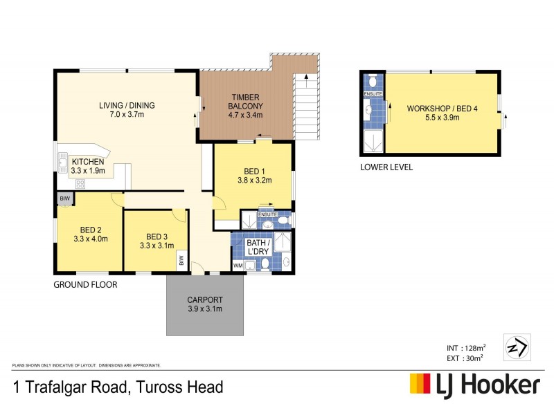 1 Trafalgar Road, Tuross Head NSW 2537 Floorplan
