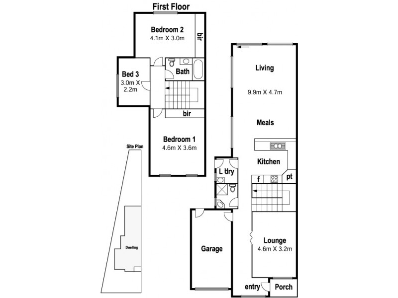 3 Benjamin Close, Bundoora VIC 3083 Floorplan