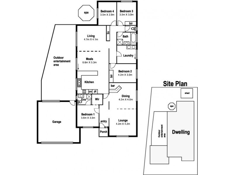 4 Possum Place, South Morang VIC 3752 Floorplan