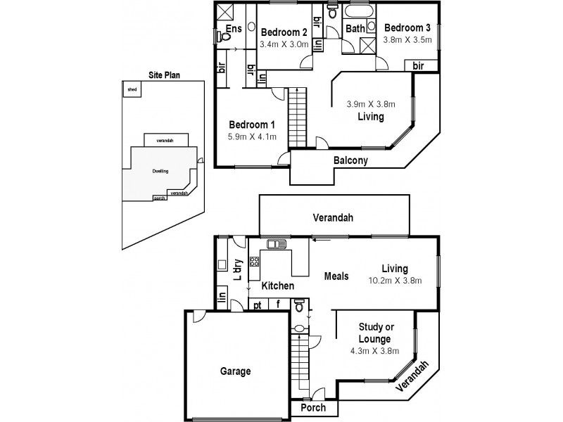 44 Gabriel Terrace, South Morang VIC 3752 Floorplan