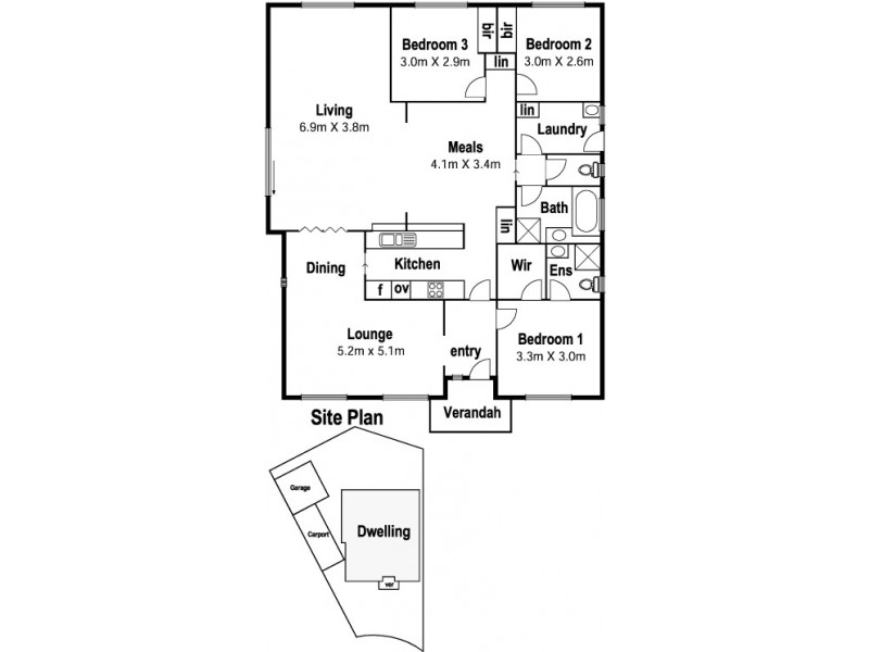 13 Marsden Court, Mill Park VIC 3082 Floorplan