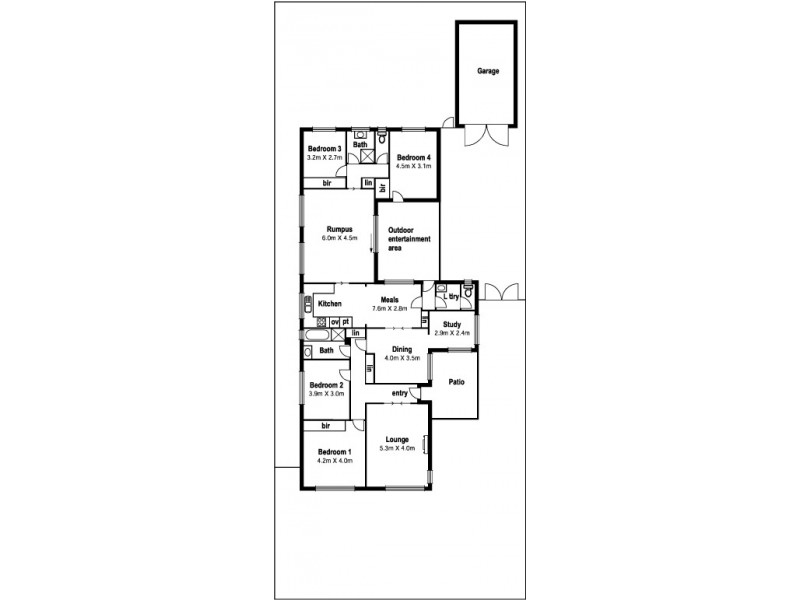 8 Lanigan street, Fawkner VIC 3060 Floorplan