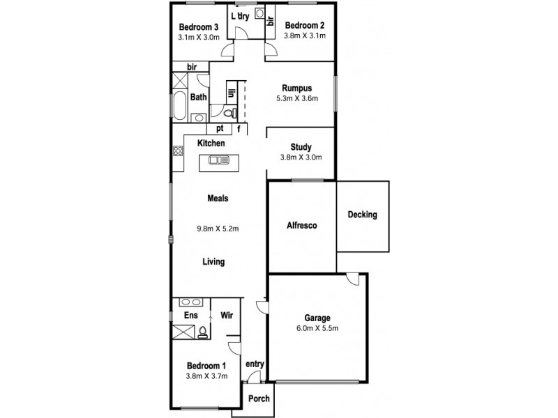 49 Panton Gap Drive, South Morang VIC 3752 Floorplan