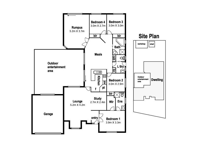 2 Tenterden Place, Mill Park VIC 3082 Floorplan