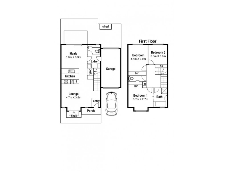 3/9 Hickling Road, Mernda VIC 3754 Floorplan