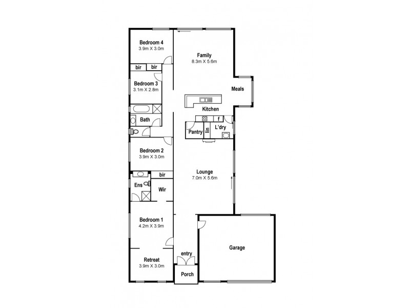 79 Jardier Terrace, South Morang VIC 3752 Floorplan