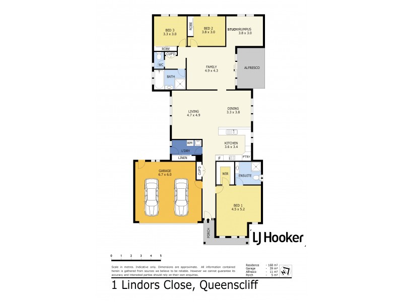 1 Lindors Close, Queenscliff VIC 3225 Floorplan