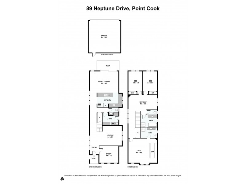 89 Neptune Drive, Point Cook VIC 3030 Floorplan