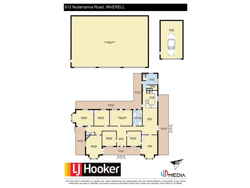 913 Nullamanna Road, Inverell NSW 2360 Floorplan