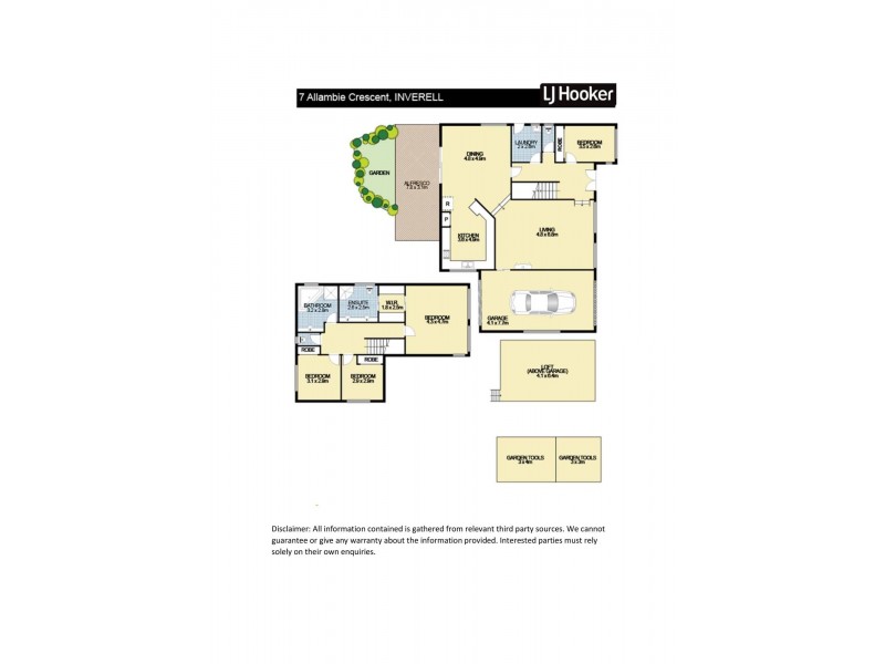 7 Allambie Crescent, Inverell NSW 2360 Floorplan