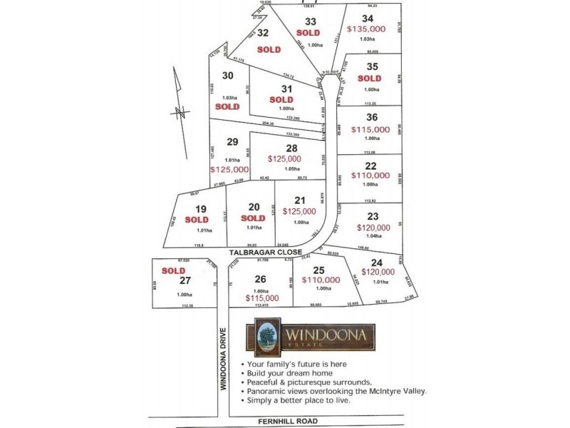 Lots 20-36 Windoona Estate Fernhill Road, Inverell NSW 2360