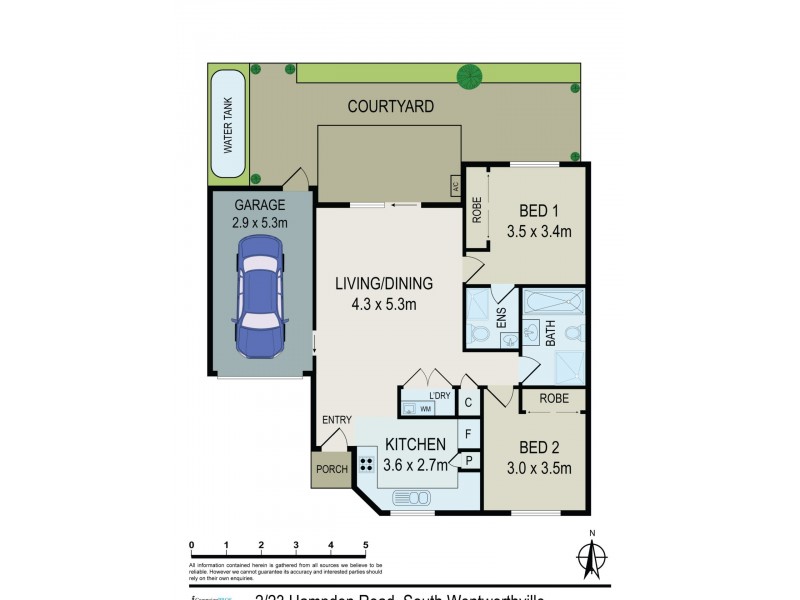 2/23 Hampden Road, South Wentworthville NSW 2145