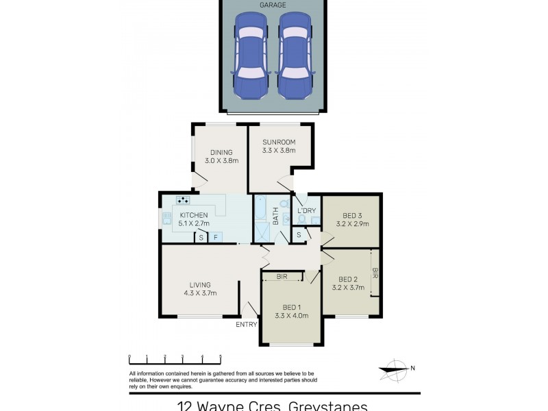 12 Wayne Crescent, Greystanes NSW 2145