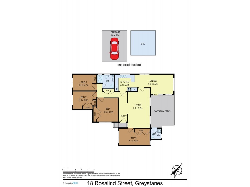 18 Rosalind Street, Greystanes NSW 2145 Floorplan