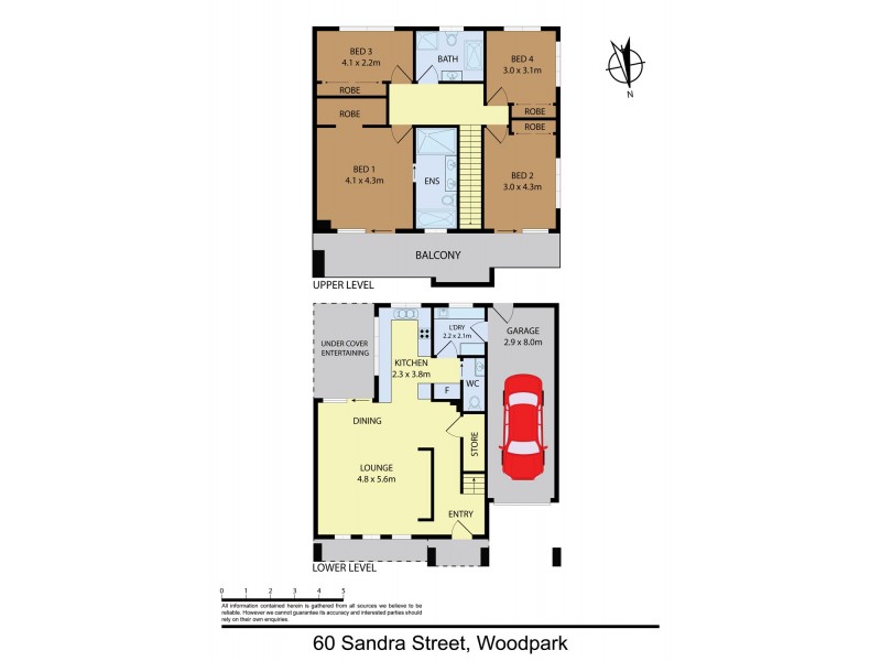 60 Sandra Street, Woodpark NSW 2164 Floorplan