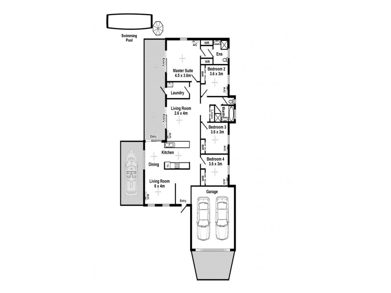 45 Bauldry Avenue, Farrar NT 0830 Floorplan