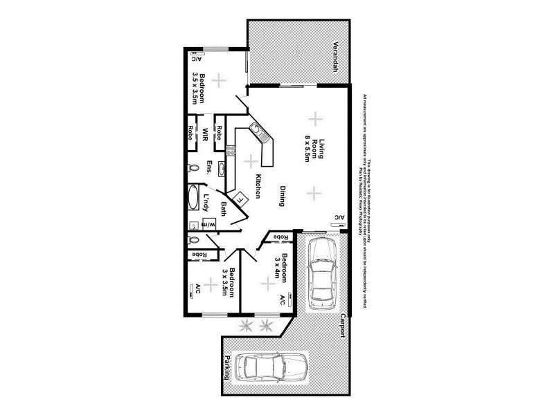 1/3 Eric Street, Alawa NT 0810 Floorplan