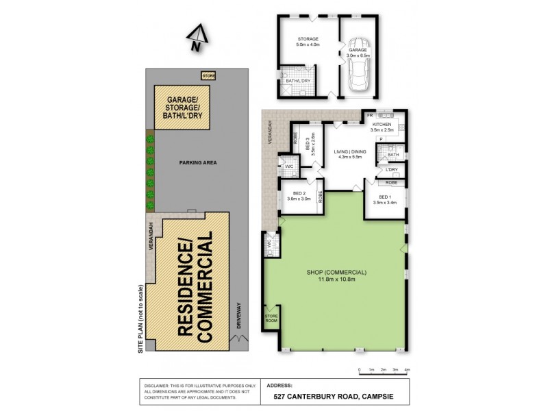 527 Canterbury Road, Campsie NSW 2194 Floorplan