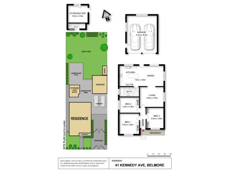 41 Kennedy Avenue, Belmore NSW 2192 Floorplan