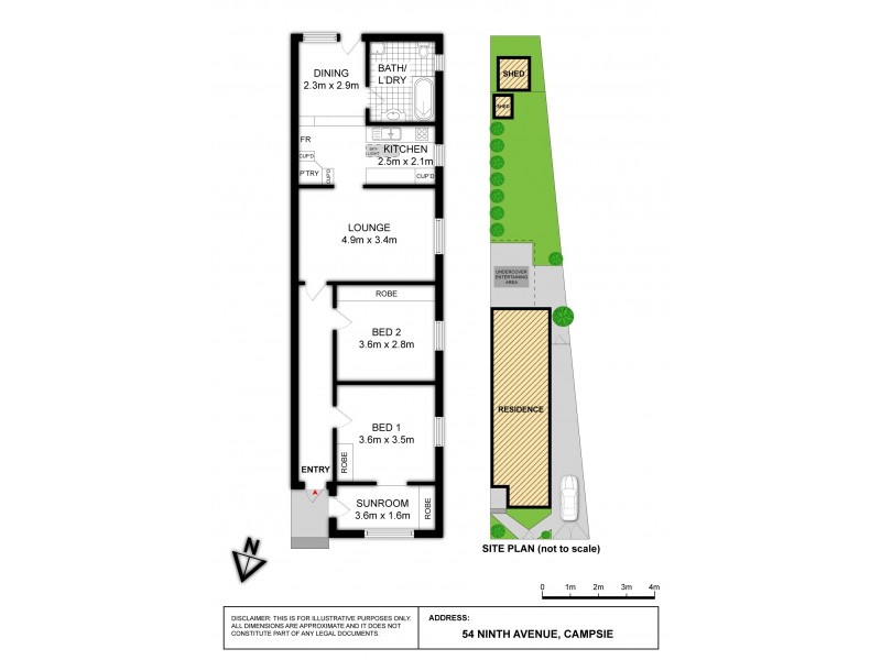 54 Ninth Avenue, Campsie NSW 2194 Floorplan
