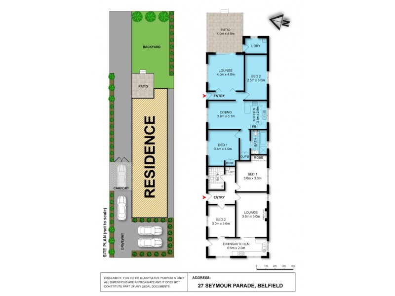 27 Seymour Parade, Belfield NSW 2191 Floorplan