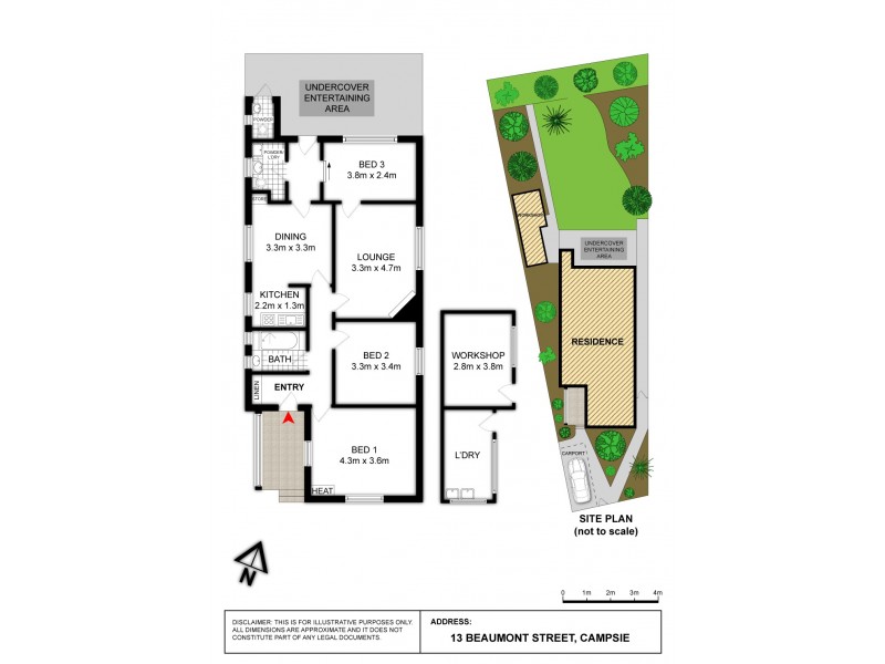 13 Beaumont Street, Campsie NSW 2194 Floorplan