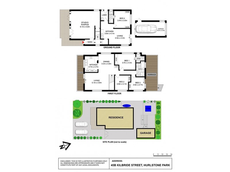 45B Kilbride Street, Hurlstone Park NSW 2193 Floorplan