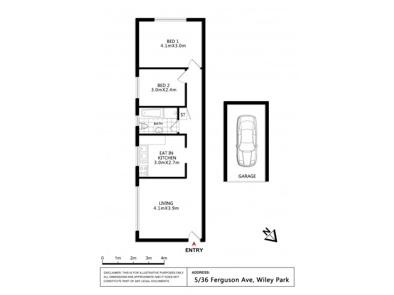 5/36 Ferguson Avenue, Wiley Park NSW 2195 Floorplan