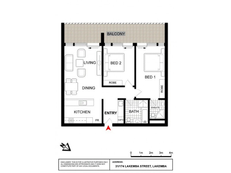 Lot 31/2-2 Haldon Street, Lakemba NSW 2195 Floorplan
