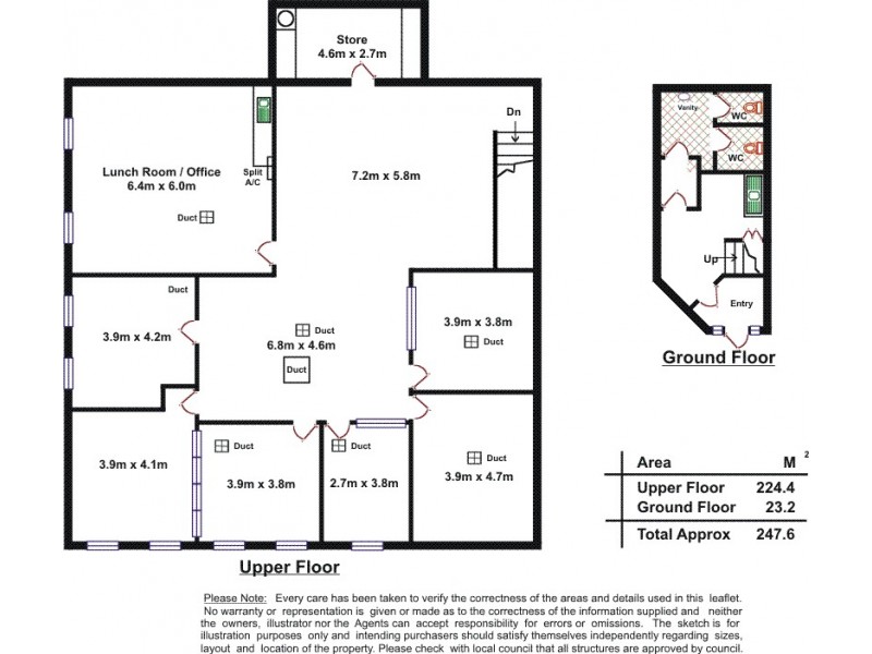 7A & 7B/43-45 The Parade, Norwood SA 5067 Floorplan