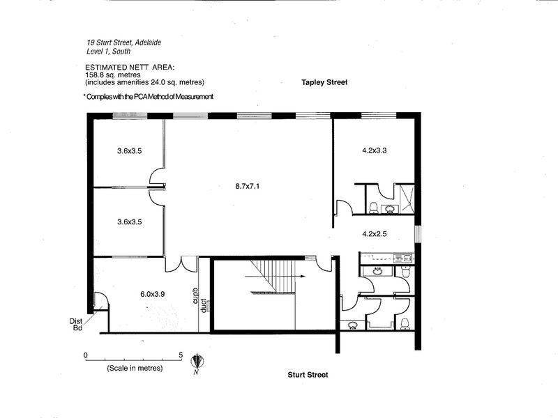 Level 1 22 Tapley Street (rear of 19 Sturt st), Adelaide SA 5000