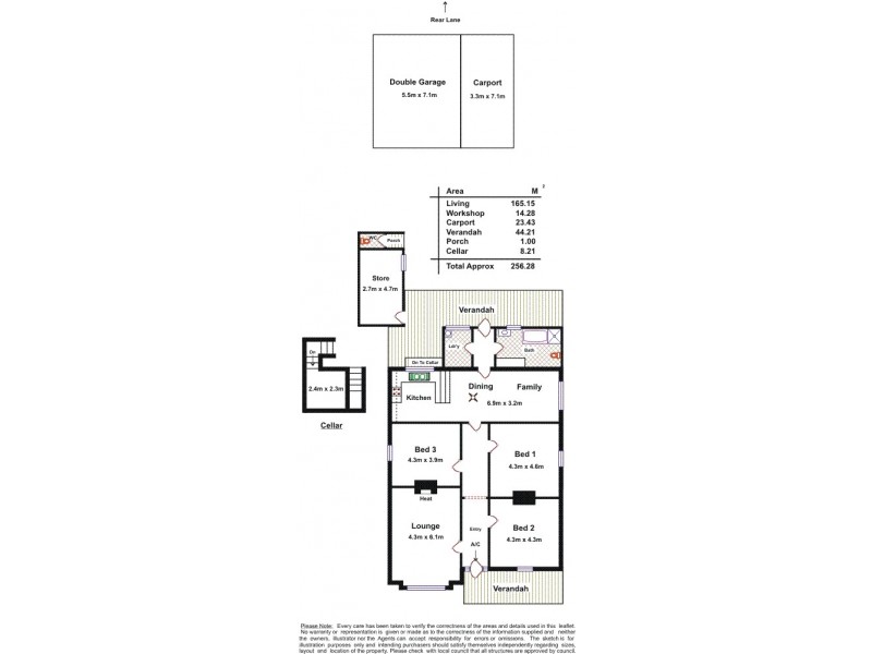 189 Payneham Road, St Peters SA 5069 Floorplan