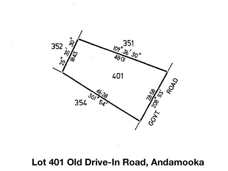 Lot 401 Old Drive-In Road, Andamooka SA 5722
