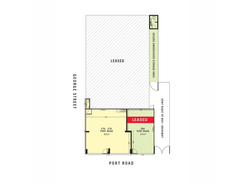 276-280 Port Road, Hindmarsh SA 5007 Floorplan