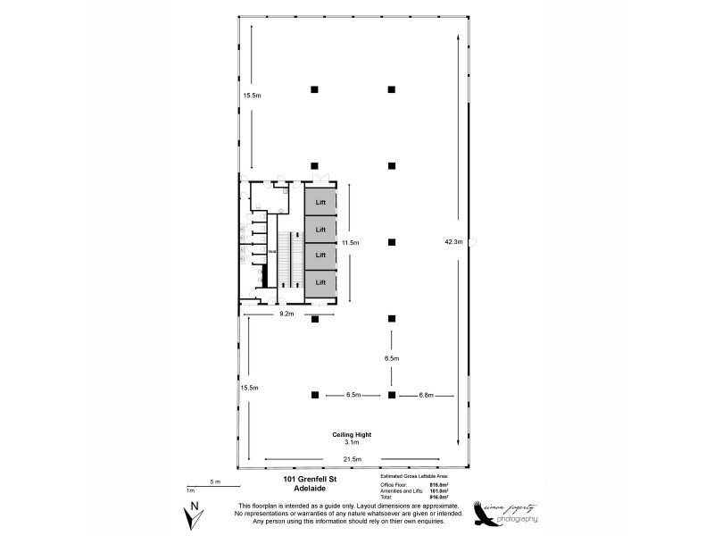 101 Grenfell Street, Adelaide SA 5000 Floorplan