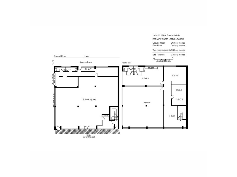 1st Floor/191-195 Wright Street, Adelaide SA 5000 Floorplan