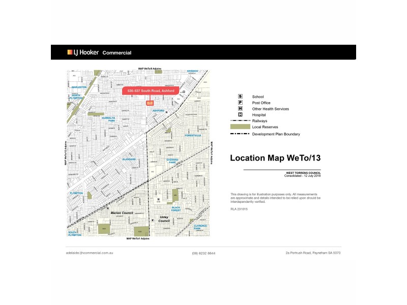 535-537 South Road, Ashford SA 5035 Floorplan