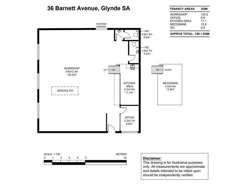 36 Barnett Avenue, Glynde SA 5070 Floorplan
