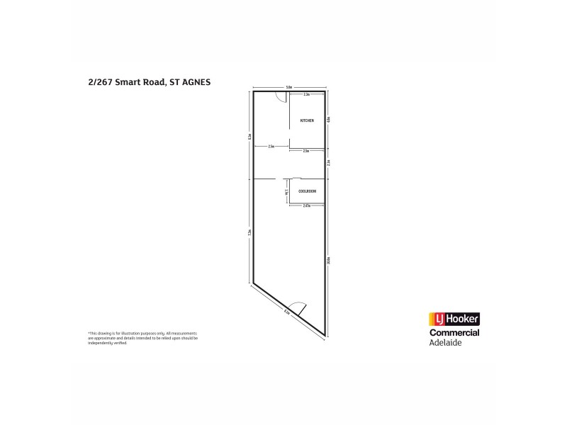 2/267 Smart Road, St Agnes SA 5097 Floorplan