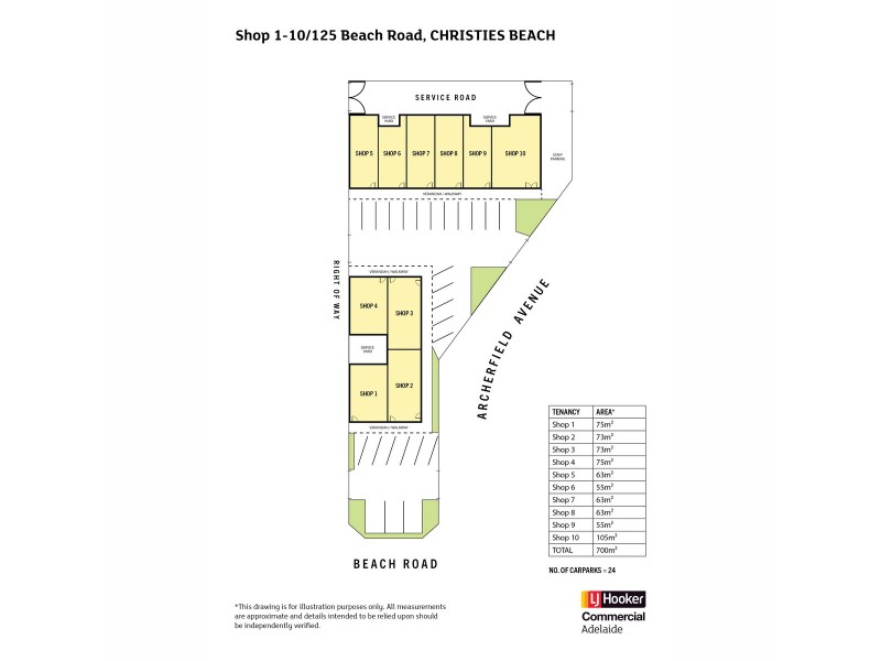 1-10/125 Beach Road, Christies Beach SA 5165 Floorplan