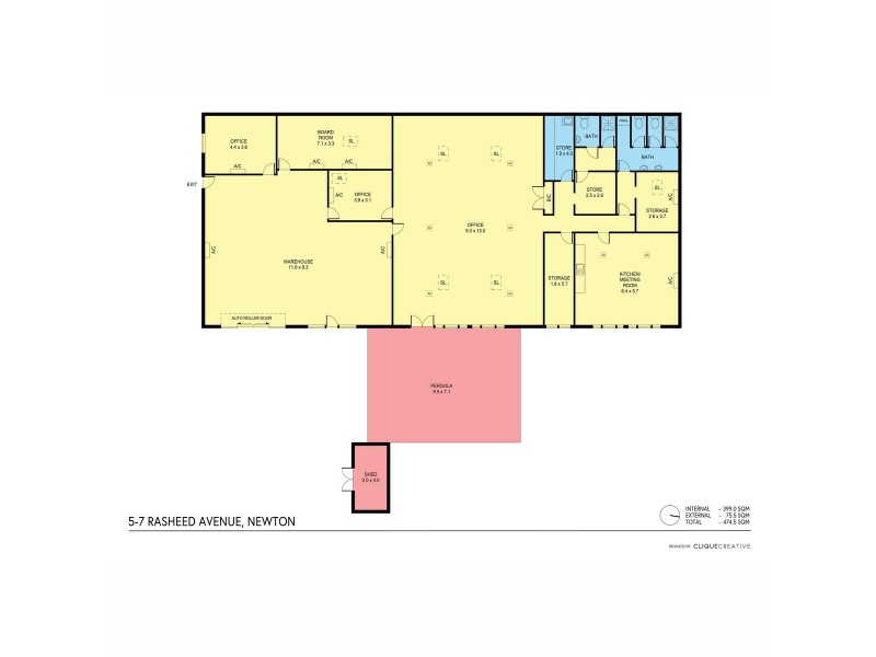 5-7 Rasheed Avenue, Newton SA 5074 Floorplan