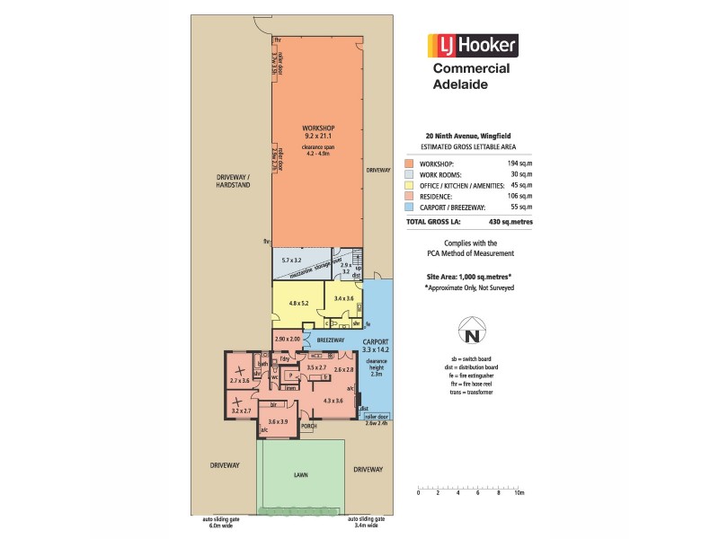 20 Ninth Street, Wingfield SA 5013 Floorplan