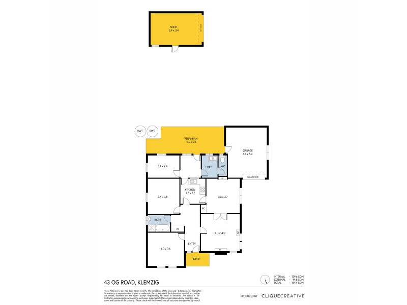 43 OG Road, Klemzig SA 5087 Floorplan