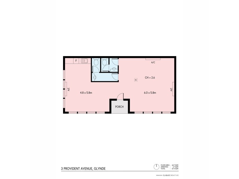 3 Provident Avenue, Glynde SA 5070 Floorplan